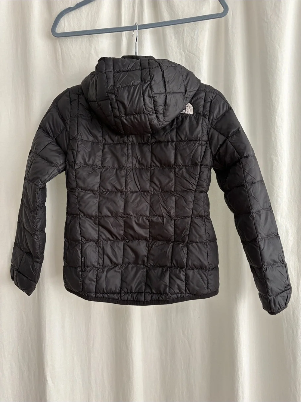 The North Face Black Kids Packable Quilted Puffer Jacket with Detachable Hood